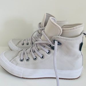 Waterproof converse climate counter high top sneakers